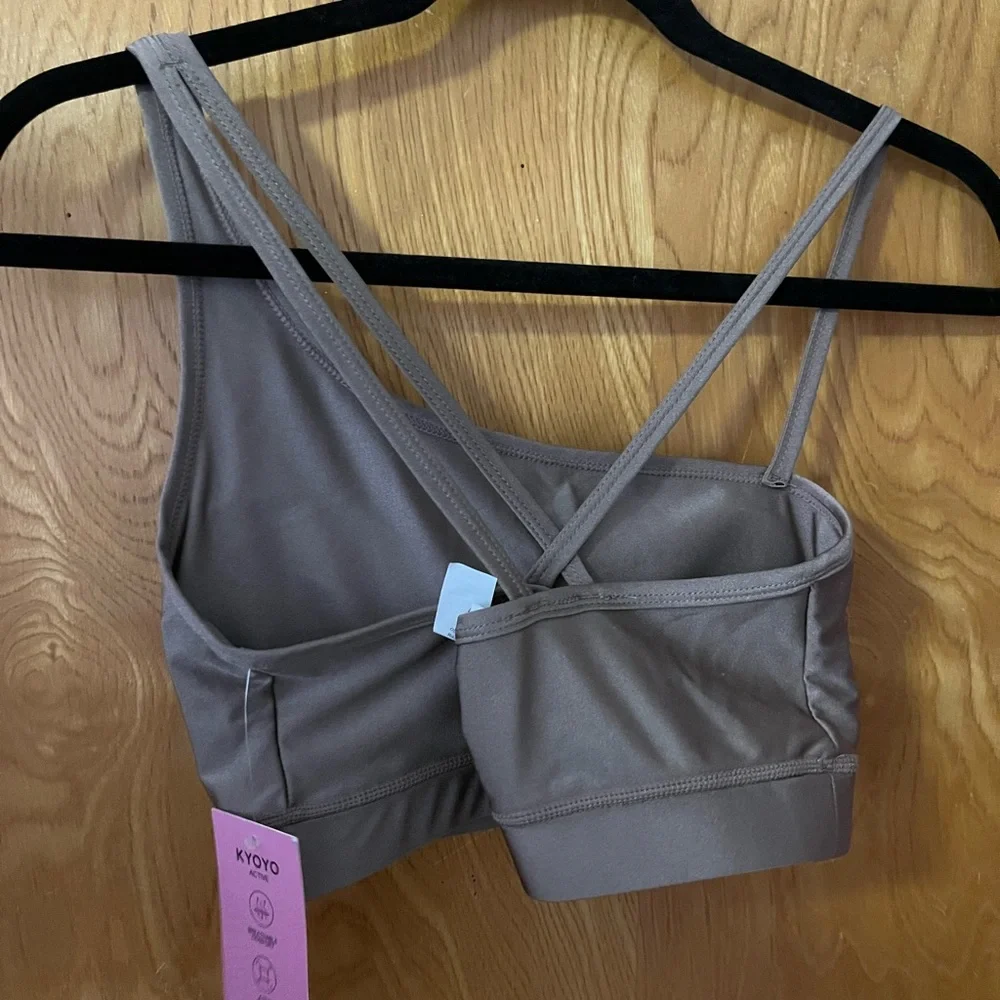 Kyoyo Active bronze criss cross sports bra M - Picture 7 of 8